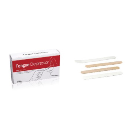 Abaisse-langue en bois Propre (paquet/100pcs)