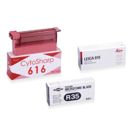 Lame pour microtome Etroit CYTO SHARP (paquet/50 lames)