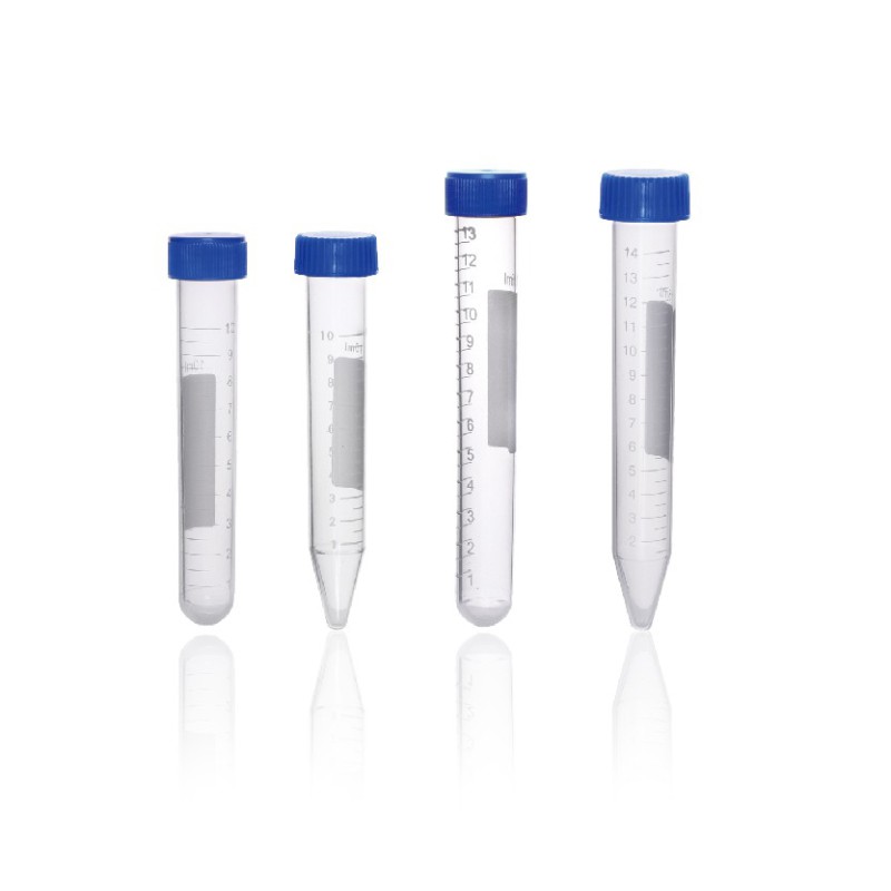 Tube conique à centrifuger 10ml EO Stérile (sachet/100pcs)