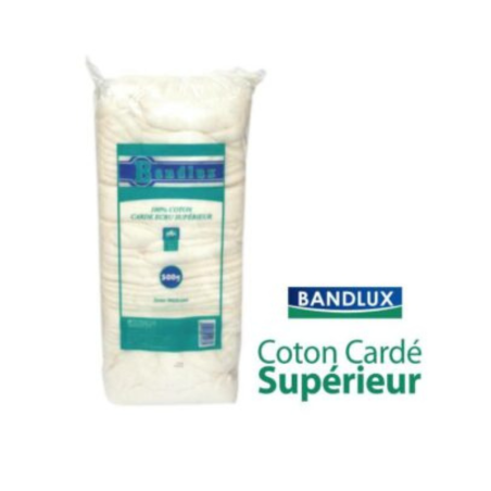 Coton cardé écru marron (sachet/500g)
