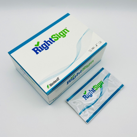 HIV (Serum/Plasma/Sang total) CASSETTES Biotest (coffret/25tests)