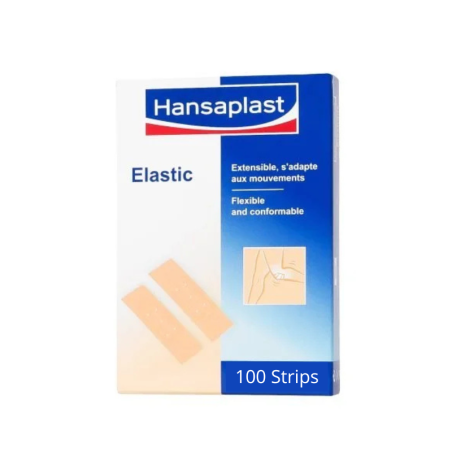Sparadrap Ecoplast/Hansaplast STRIPS (paquet/100pcs)