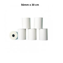 Papier thermique 56mm x 30m...