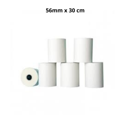 Papier thermique 56mm x 30m "sysmex , erba ..." (1pc)