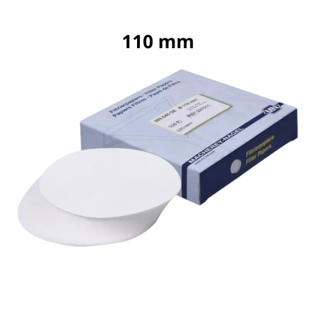 Papier filtre en disque rond Ø110mm (paquet/100pcs)