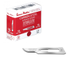 Lames de bistouri stériles N°15 (paquet/100pcs)
