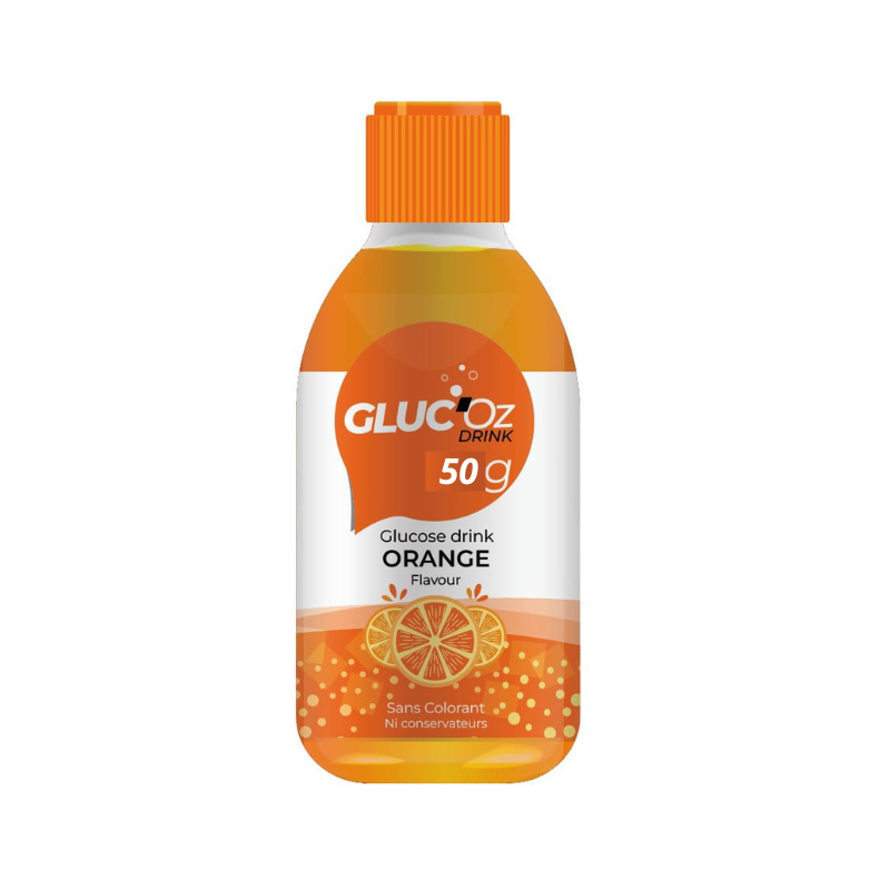 Glucose aromatisé GP 50g Orange (1 flacon)