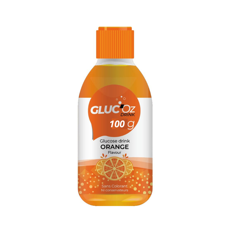 Glucose aromatisé GP 100g Orange (1 Flacon)
