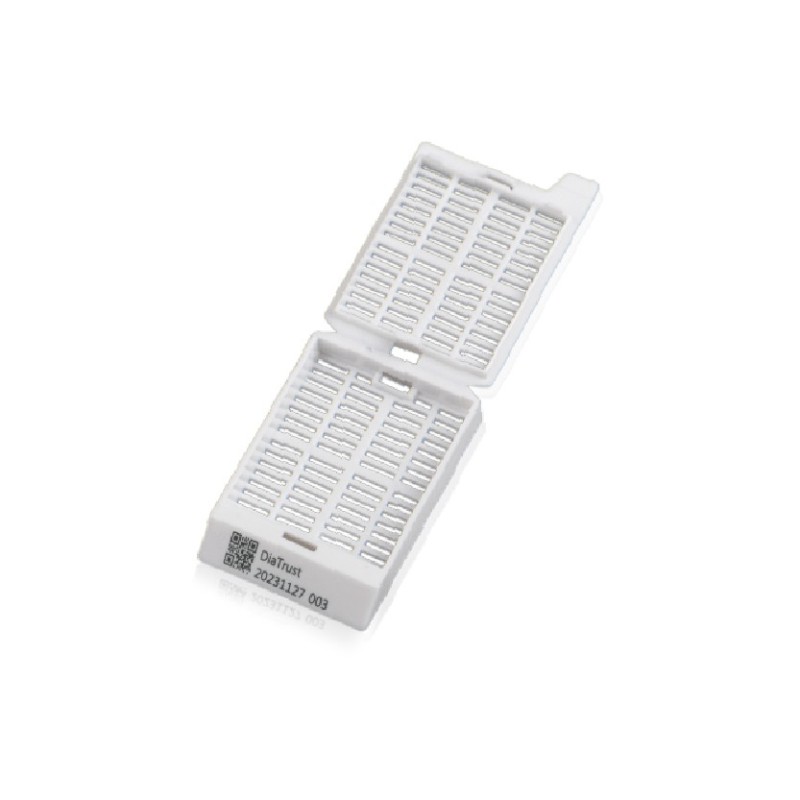 Cassette d'inclusion Histologie BLANC (paquet/1000pcs)