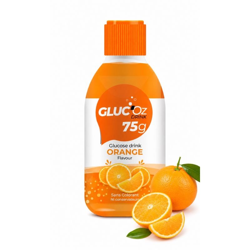 Glucose aromatisé GP 75g Orange (1 flacon)