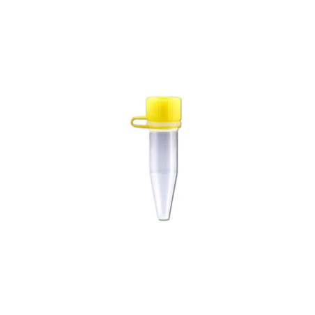 Microtube Eppendorf 1,5ml bouchon a vis Jaune (sachet/500pcs)