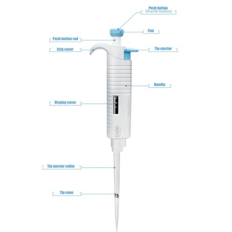 Micropipette à volume fixe 10µL (1pc)