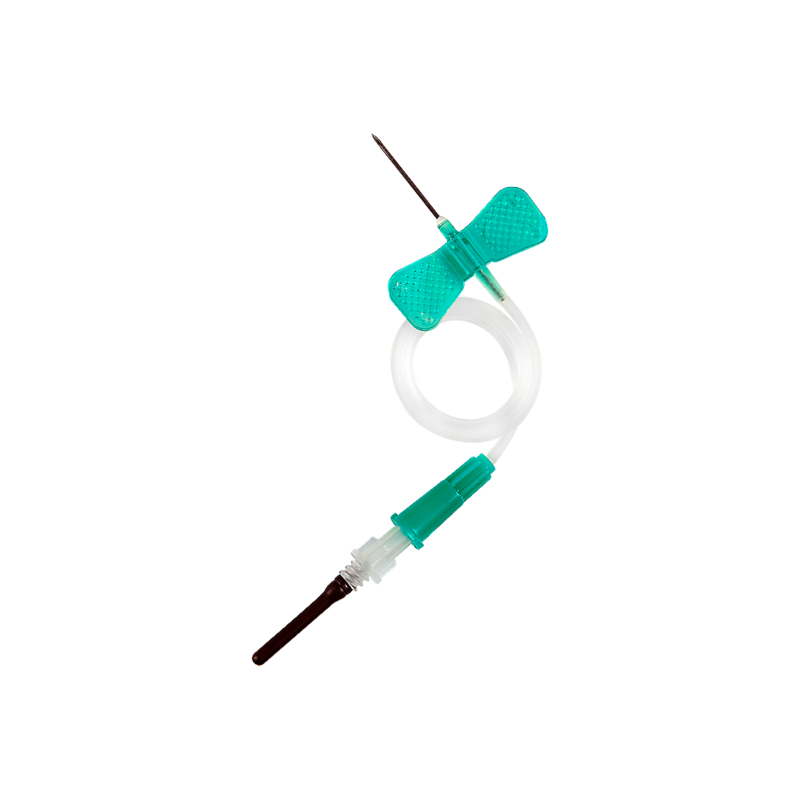 Aiguille épicranienne S/V 21G 19cm Vert KDL (paquet/50pcs)